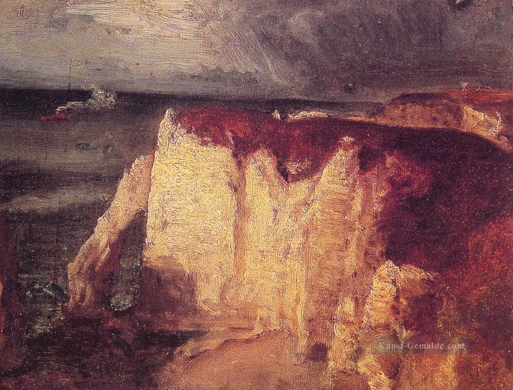 Etretat Landschaft Tonalist George Inness Ölgemälde